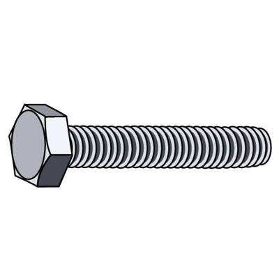 1/2" x 3" Hex Tap Bolt ZP Profile Picture