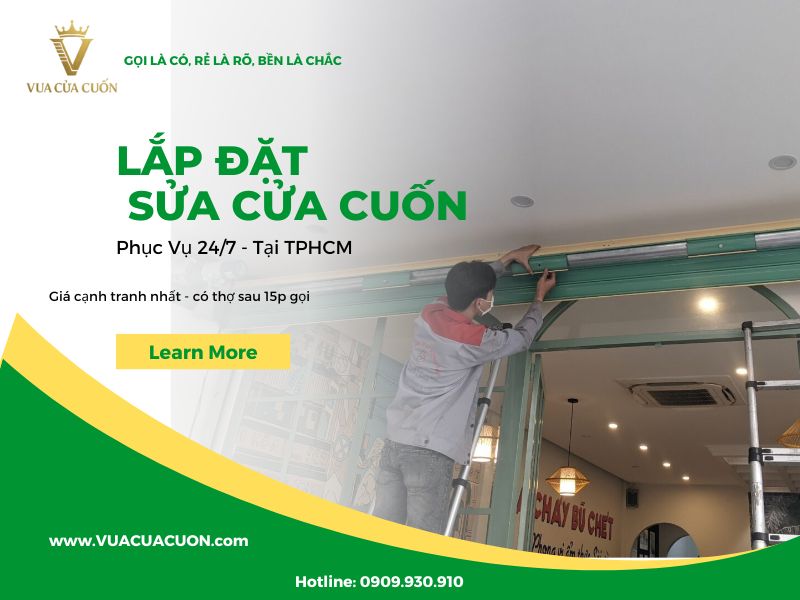 Sửa Cửa Cuốn Giá Rẻ 24/24 Dịch Vụ Uy Tín Số1️⃣Tại TPHCM_SALE