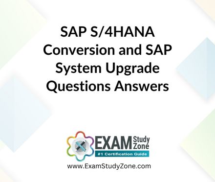 E_S4CON_2505 Dumps | s/4HANA Conversion Certification Questions | ESZ