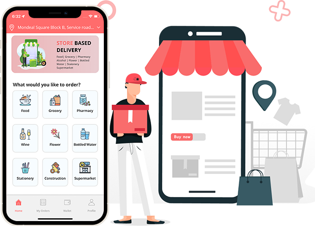 Glovo clone, Rappi clone, All in One Delivery App
