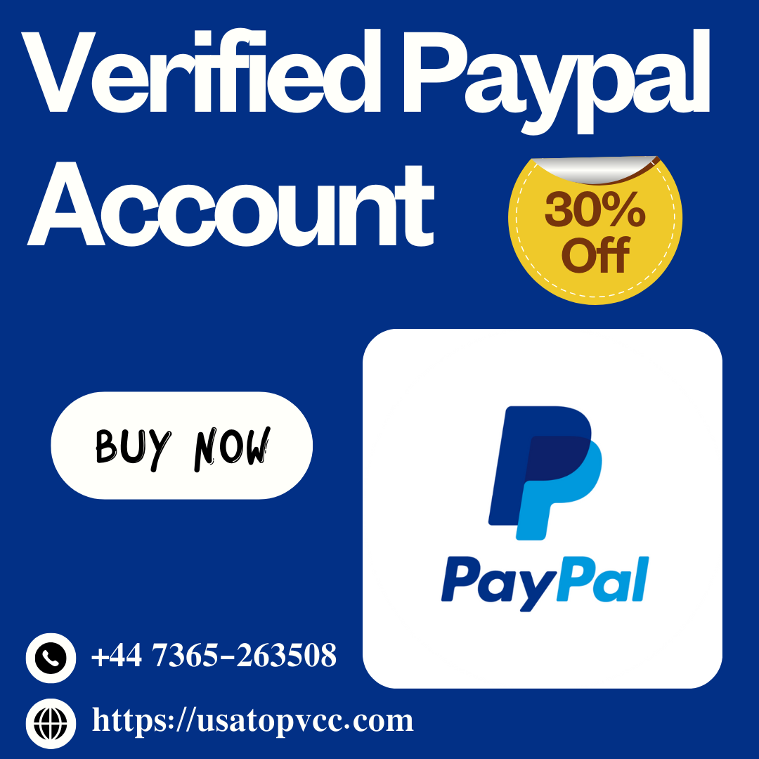 Buy Verified PayPal Accounts - 100% USA UK CA PayPal