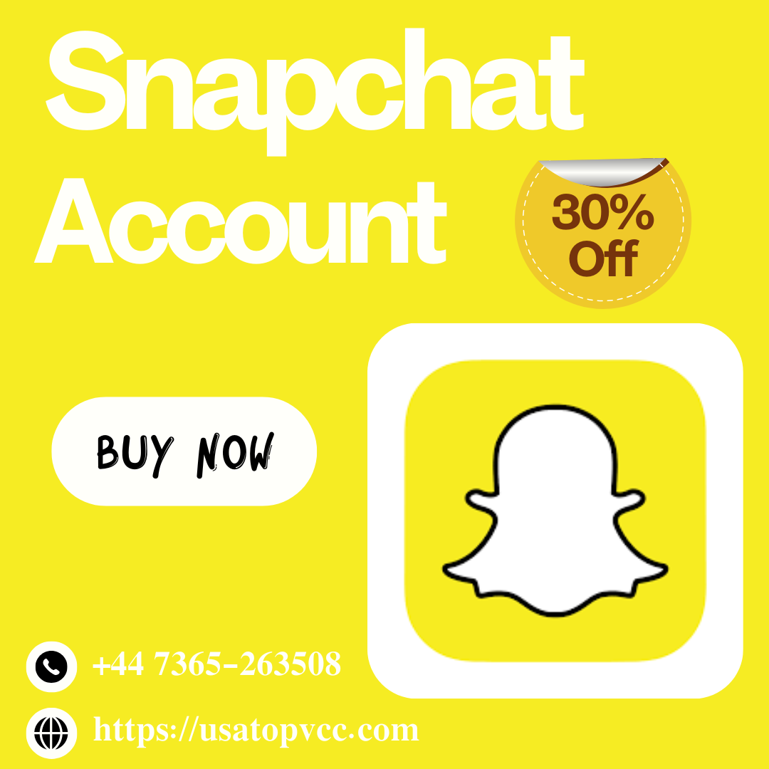 Buy Snapchat Accounts - 100% USA,UK & CA Verified