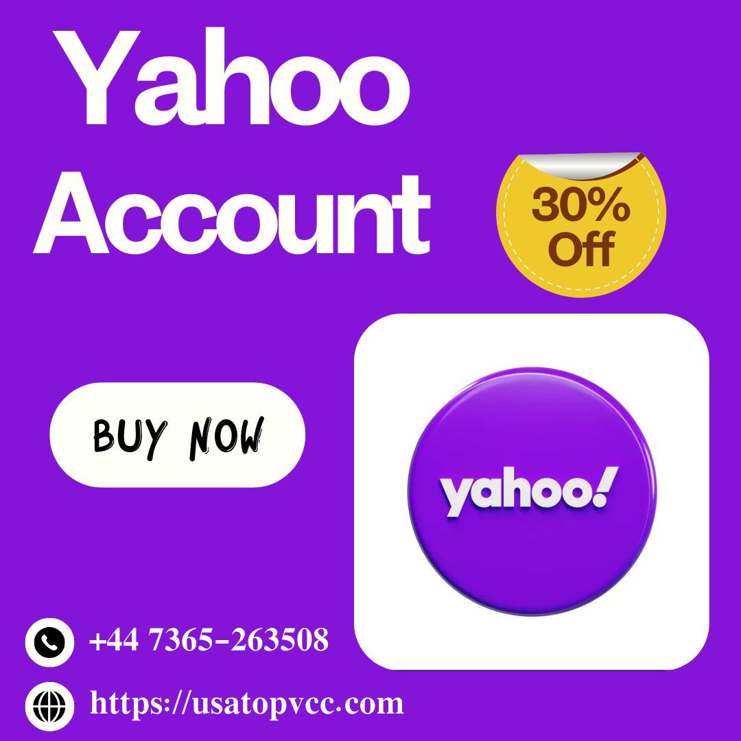 Buy yahoo Accounts - 100% USA,UK & CA Verified Account