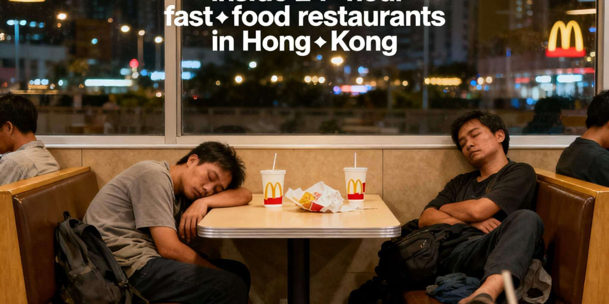 McRefugees — the late‑night refuge found inside 24‑hour fast‑food restaurants in Hong Kong